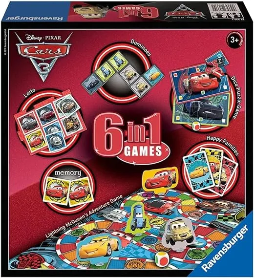 Disney Cars 6 giochi in 1