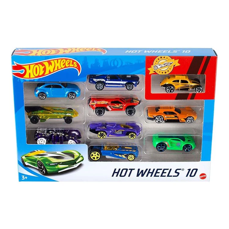 Hot Wheels confezione 10 macchinine