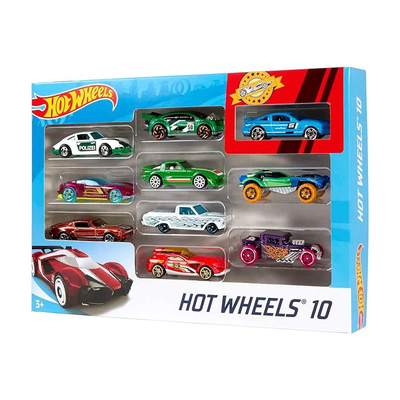 Hot Wheels confezione 10 macchinine