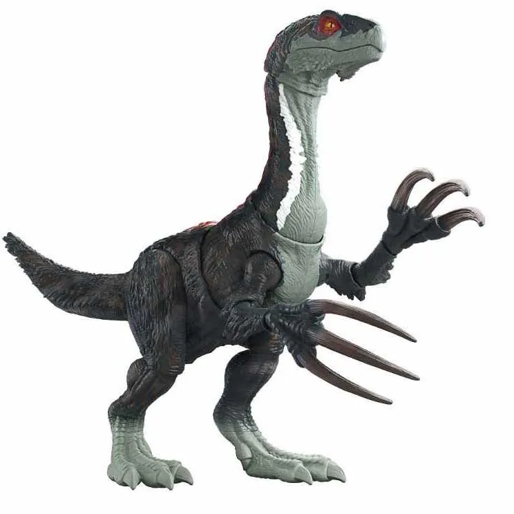 Jurassic World Dominion - Therizinosauro attacco tagliente con attacchi e suoni