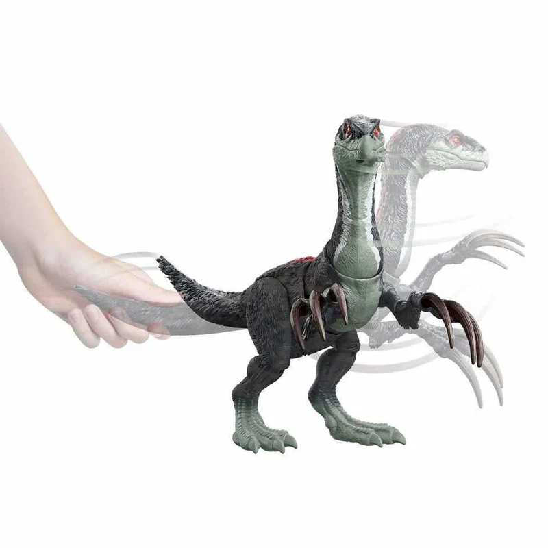 Jurassic World Dominion - Therizinosauro attacco tagliente con attacchi e suoni