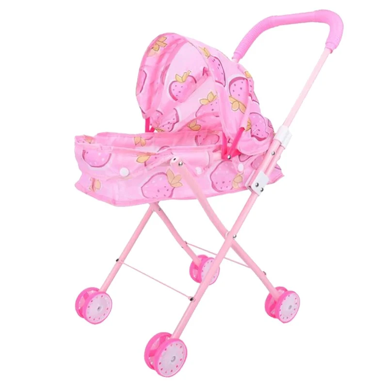 Passeggino Reborn Kawai Rosa