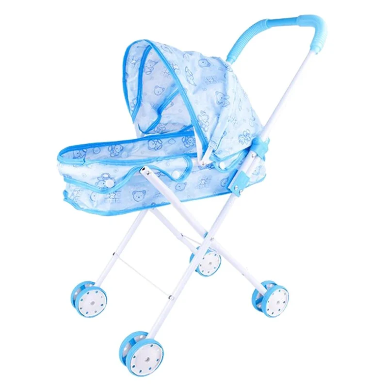 Passeggino Reborn Orsetto Blu