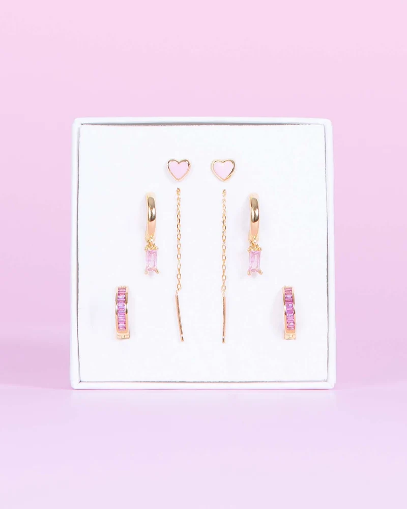 Set Pink World Placcato Oro