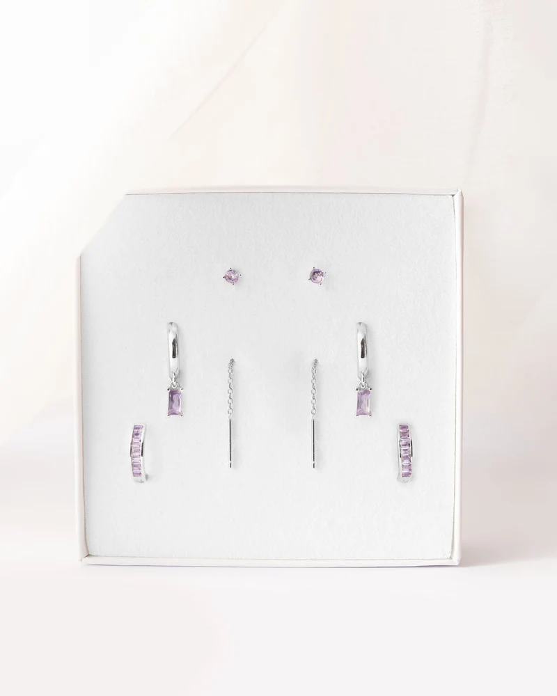 Set Lilla Argento