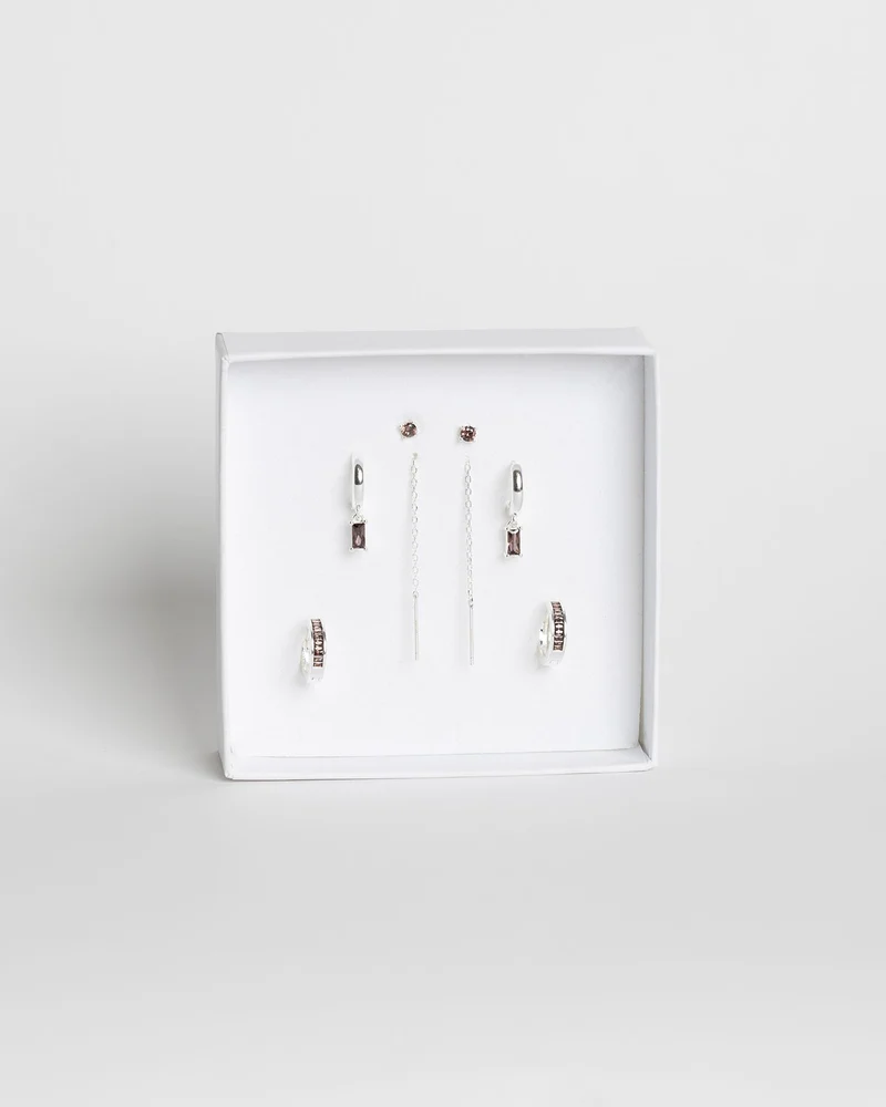 Set Marrone Argento