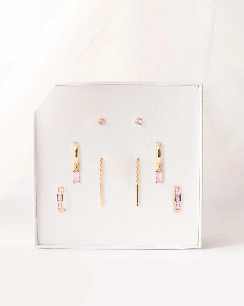 Set Rosa Placcato Oro