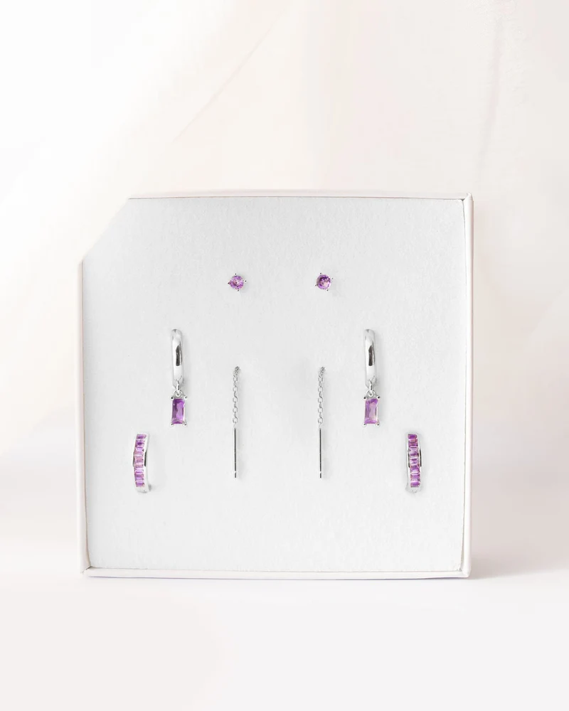 Set Viola Argento
