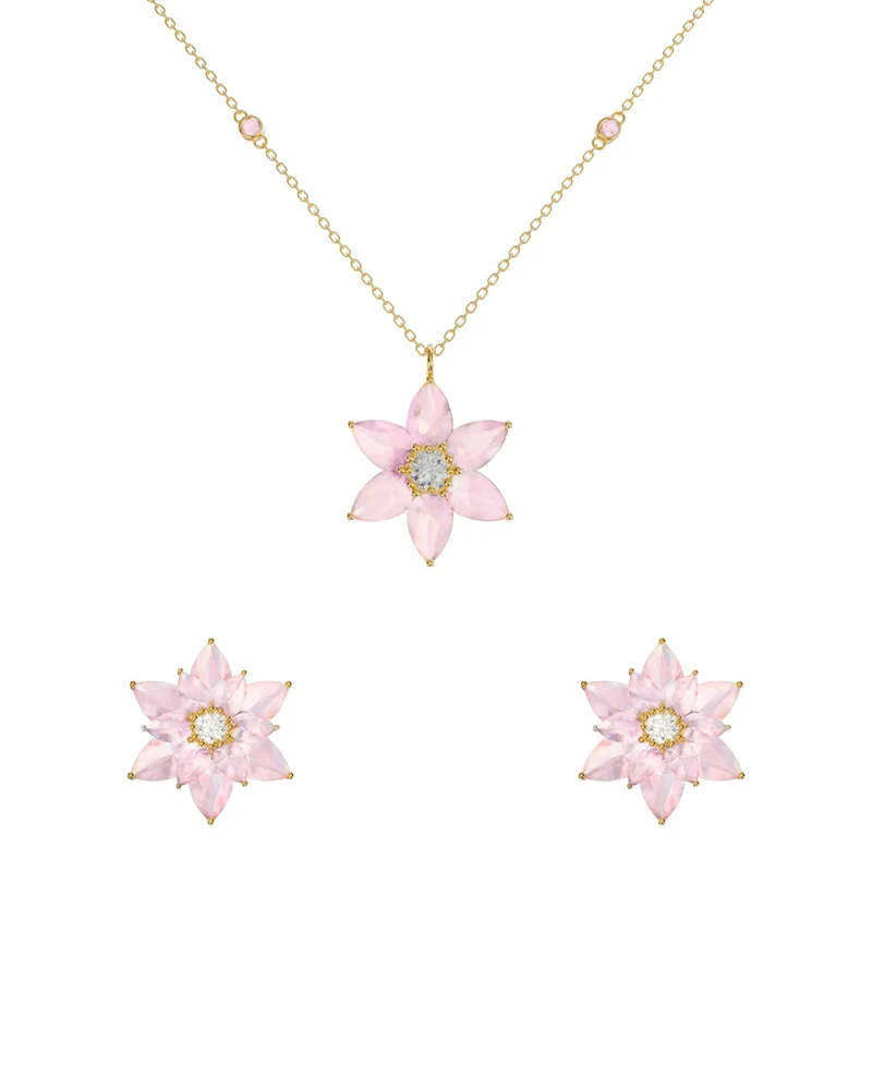 Set Waterlily Placcato Oro