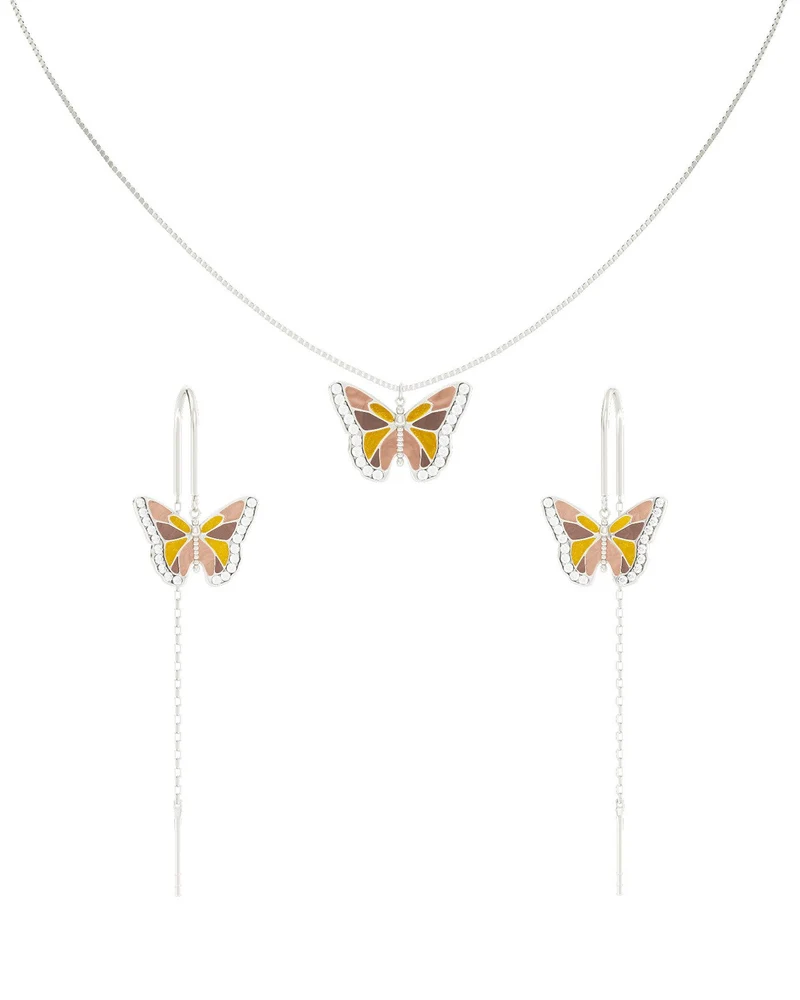 Set Farfalla Argento