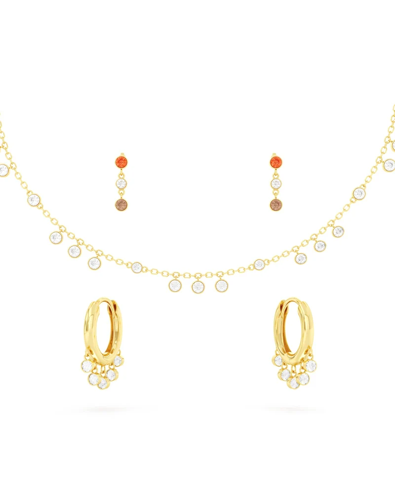Set Brilliance Placcato Oro