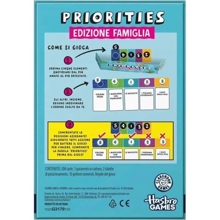 Priorities - Edizione Famiglia