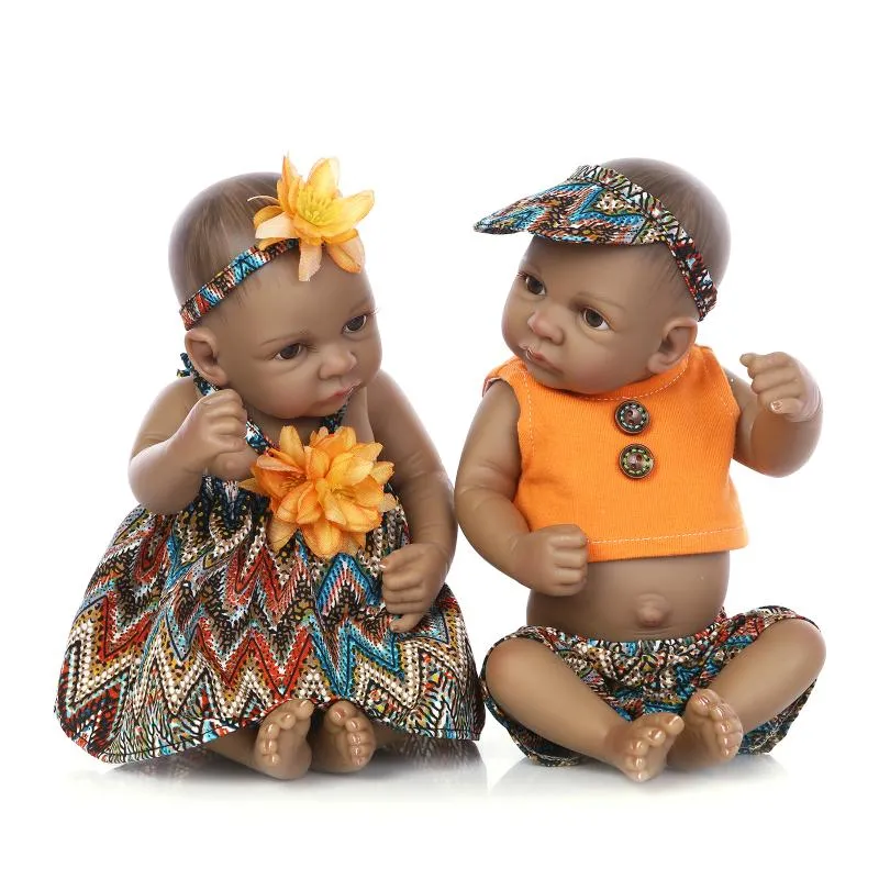 I bambini rinati di razza mista Amaya e Liam