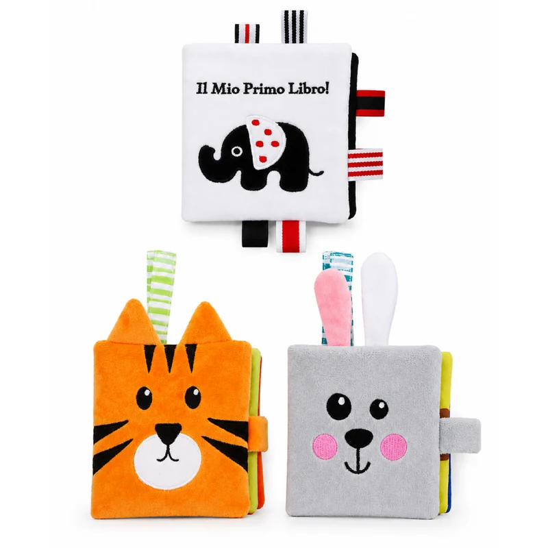 Libro Morbido Peluche Neonato Prime Scoperte