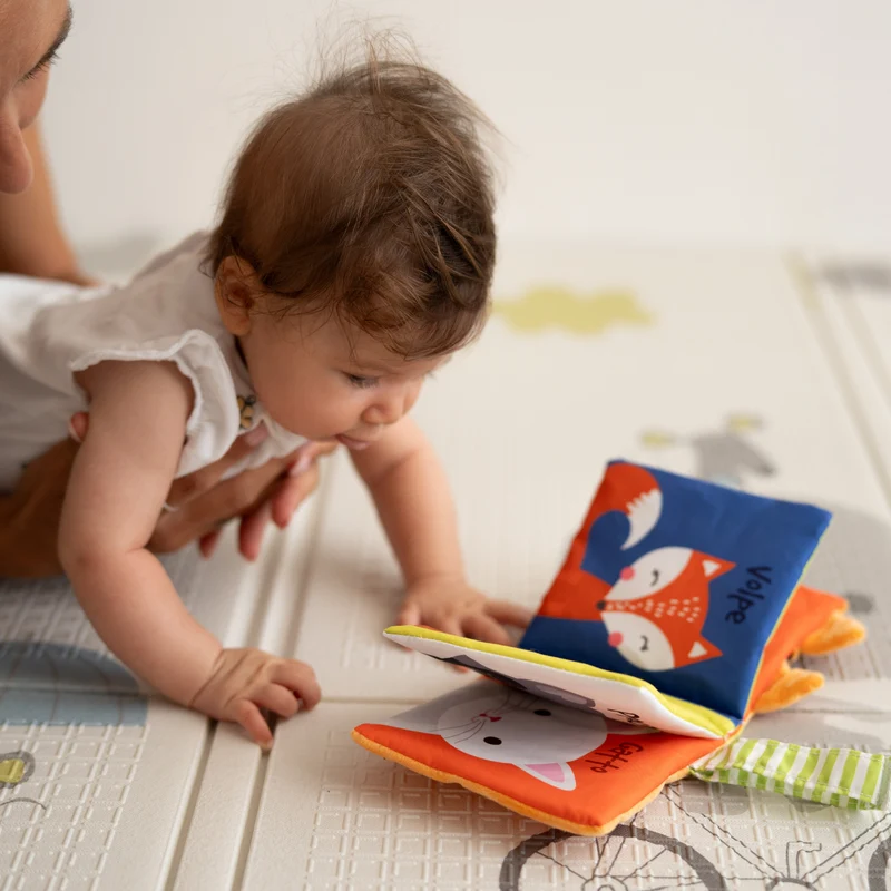 Libro Morbido Peluche Neonato Prime Scoperte