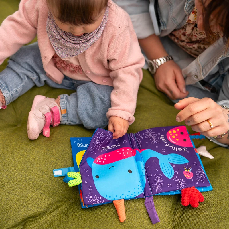 Libro Soft Book Sensoriale Animaletti