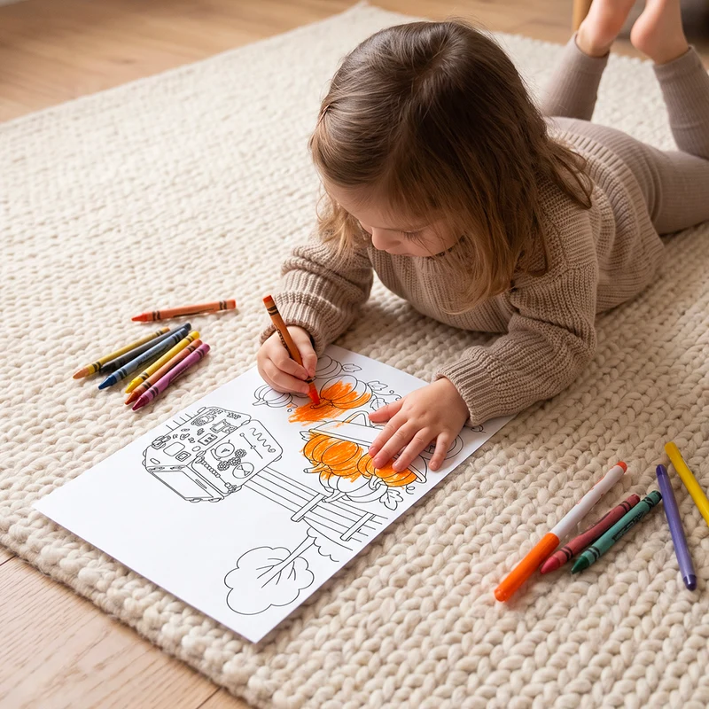 Foglio da colorare Freekids Montessori