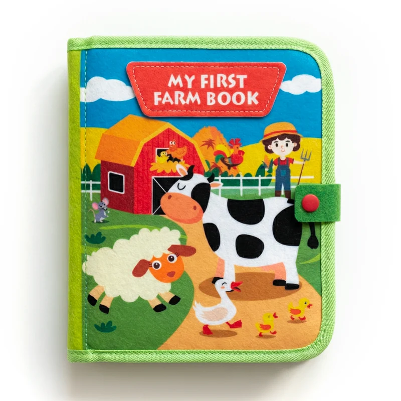 Libro Interattivo Montessori Fattoria