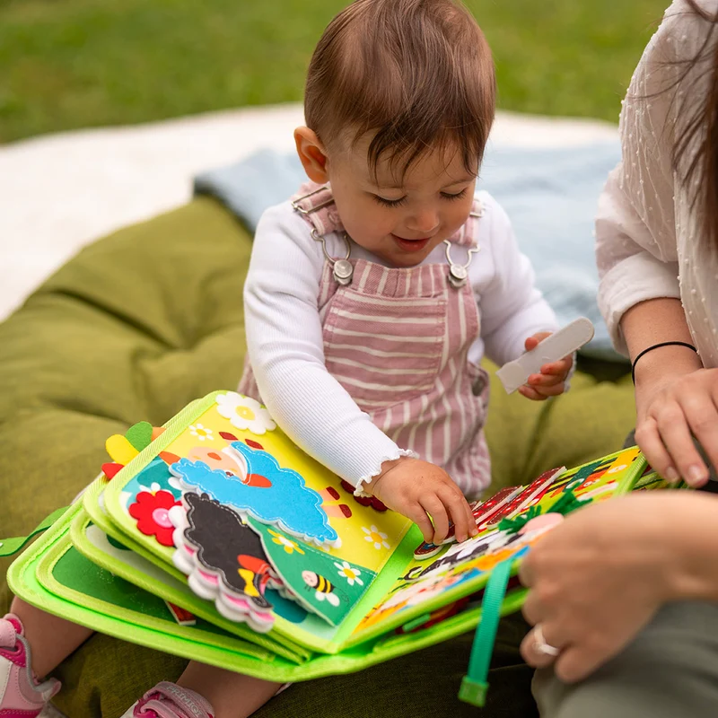 Libro Interattivo Montessori Fattoria