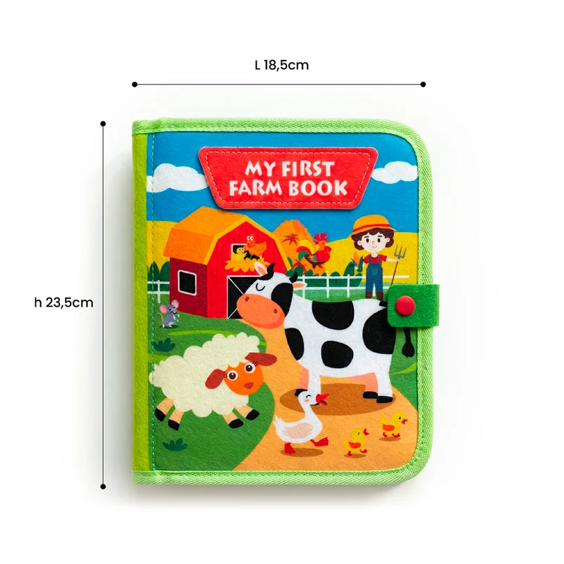 Libro Interattivo Montessori Fattoria