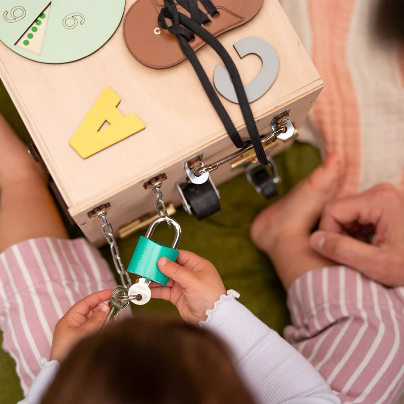 Cubo Interattivo Montessori Multi Attività