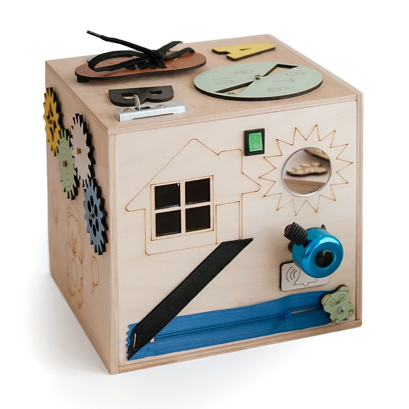 Cubo Interattivo Montessori Multi Attività