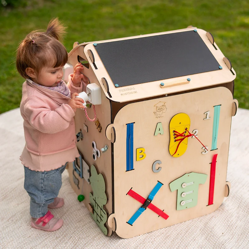 Maxi Casetta Montessori Multi Attività Happy Home