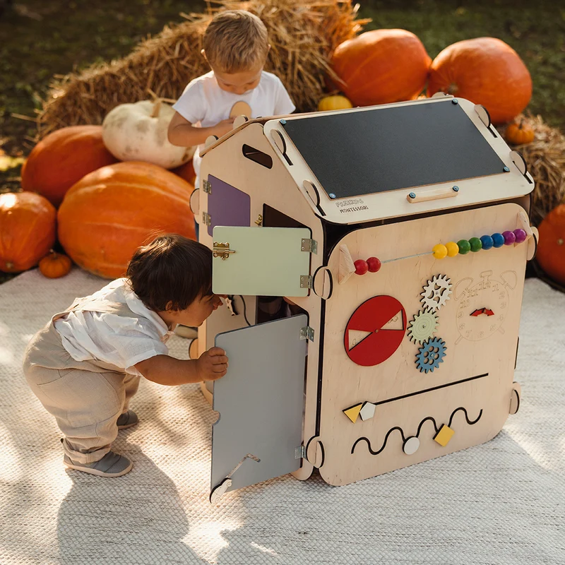 Maxi Casetta Montessori Multi Attività Happy Home
