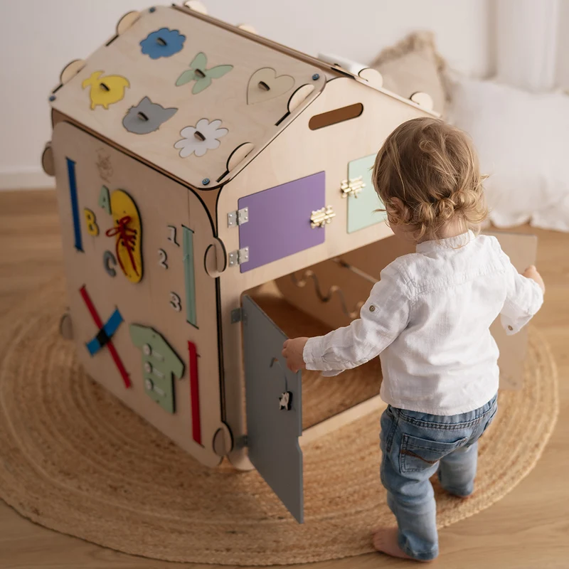 Maxi Casetta Montessori Multi Attività Happy Home