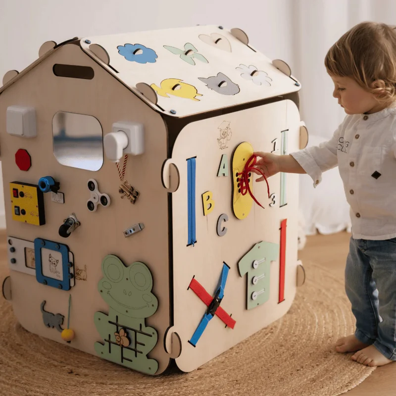 Maxi Casetta Montessori Multi Attività Happy Home