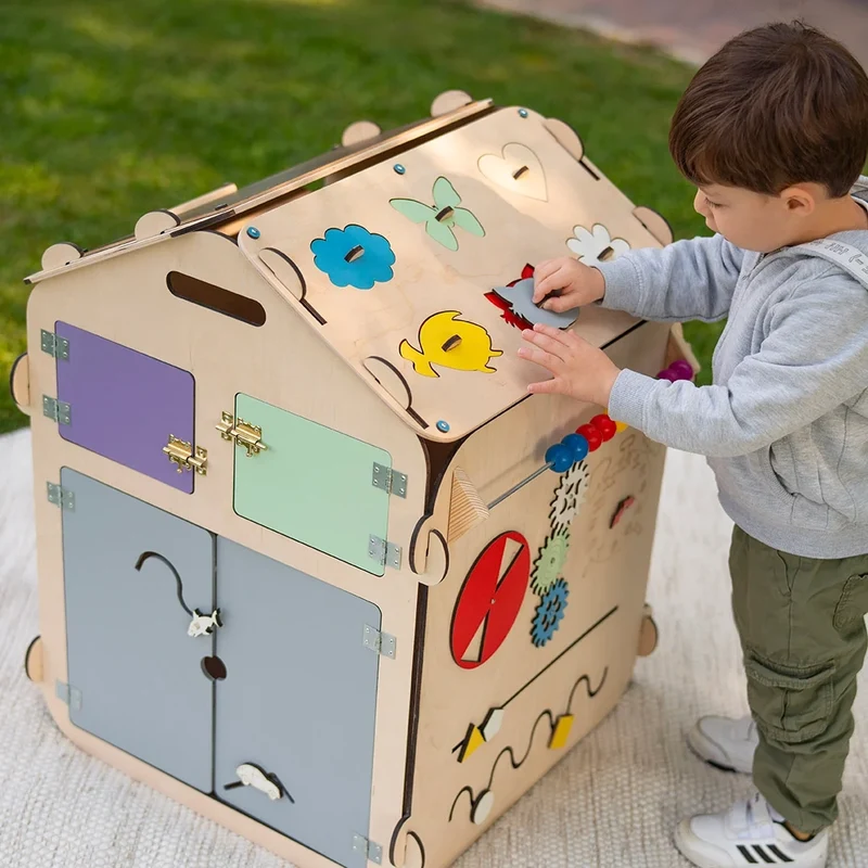 Maxi Casetta Montessori Multi Attività Happy Home