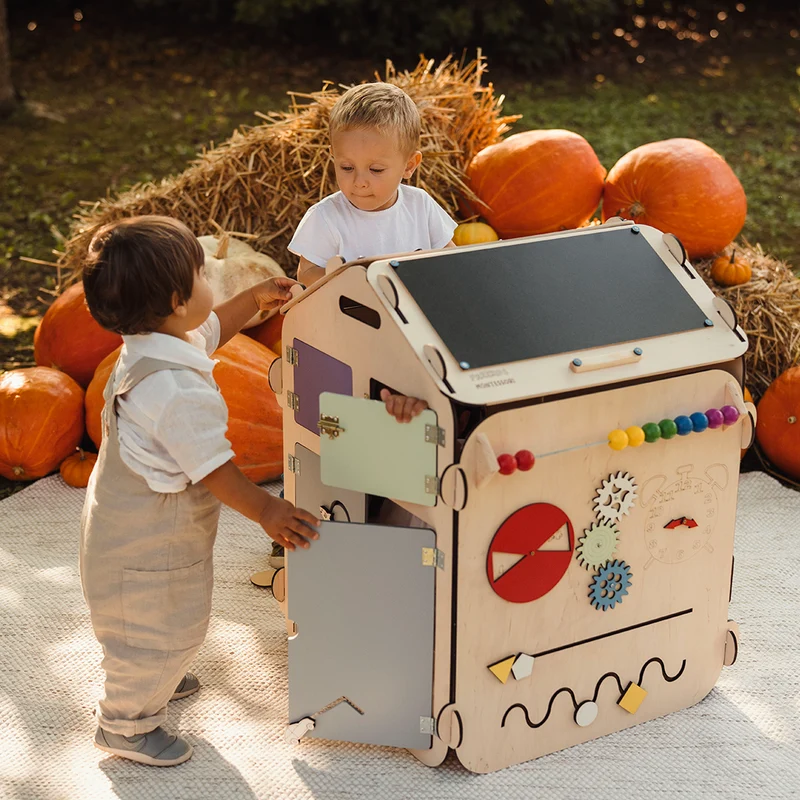 Maxi Casetta Montessori Multi Attività Happy Home