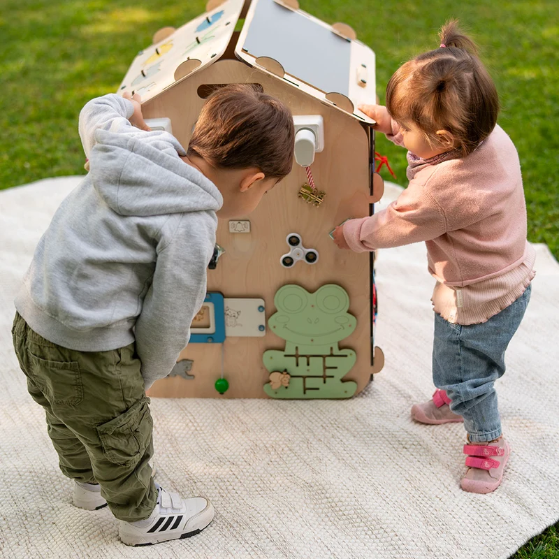 Maxi Casetta Montessori Multi Attività Happy Home