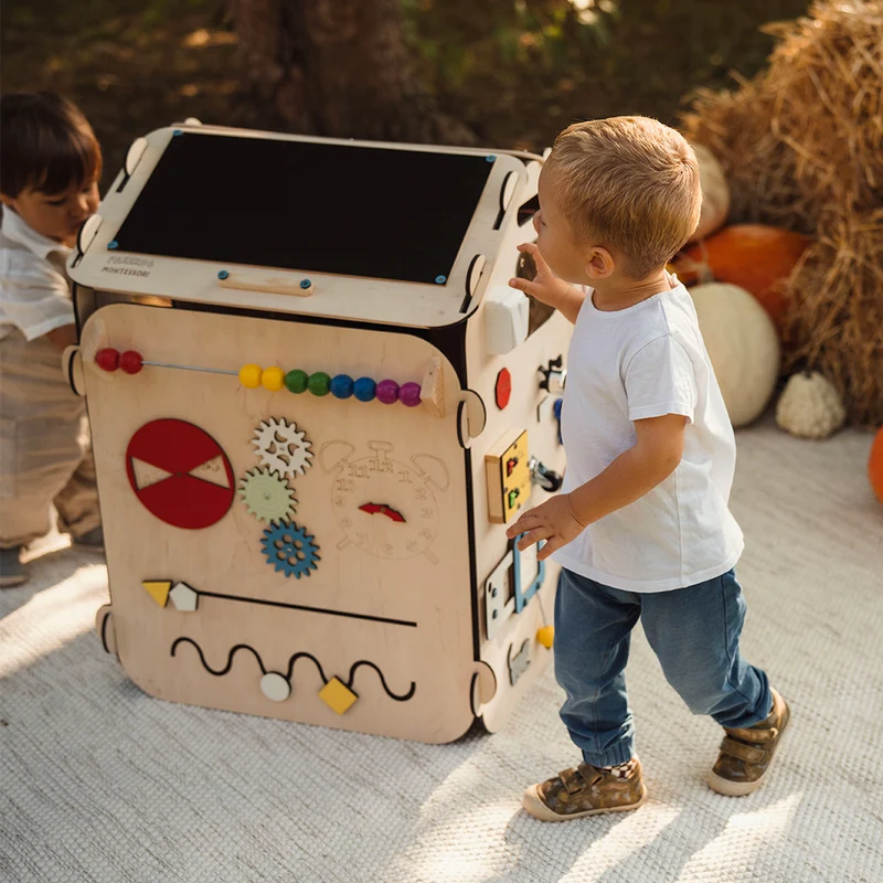 Maxi Casetta Montessori Multi Attività Happy Home