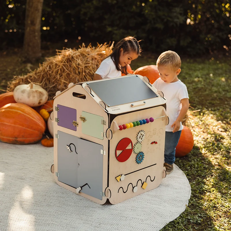 Maxi Casetta Montessori Multi Attività Happy Home