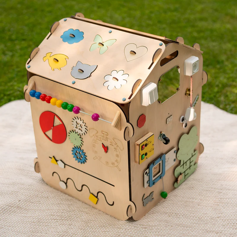 Maxi Casetta Montessori Multi Attività Happy Home