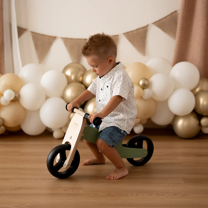 Triciclo & Balance Bike 2 in 1 Bicicletta da Equilibrio