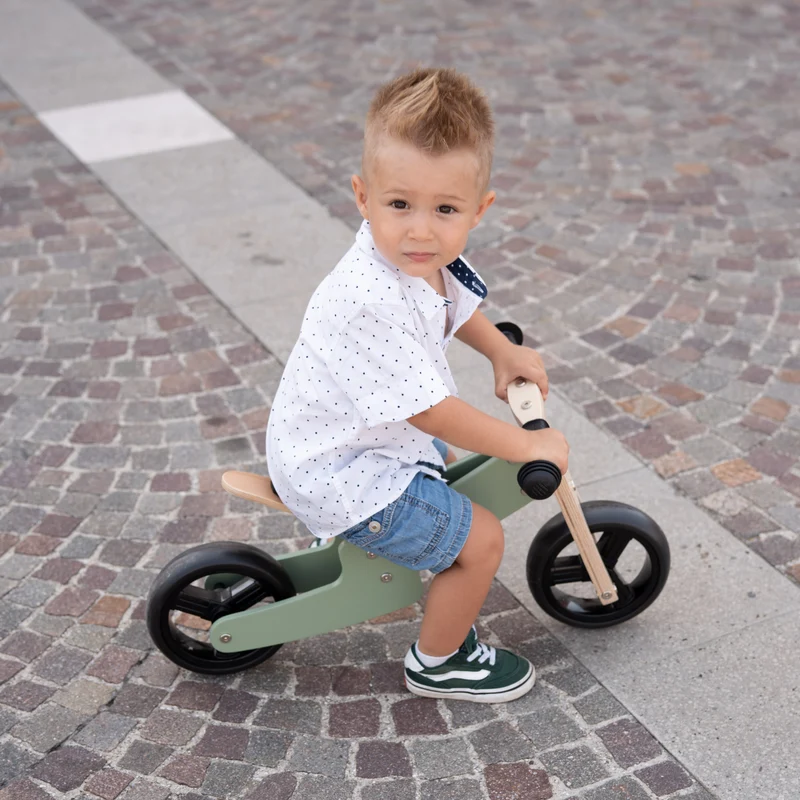 Triciclo & Balance Bike 2 in 1 Bicicletta da Equilibrio