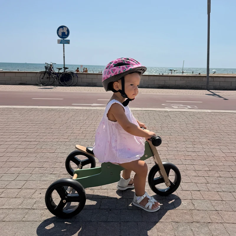 Triciclo & Balance Bike 2 in 1 Bicicletta da Equilibrio