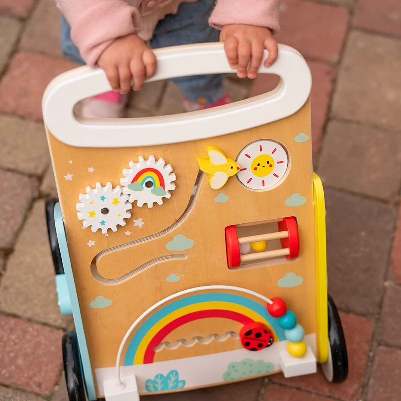 Carrello Primi Passi Rainbow Multifunzione Montessori