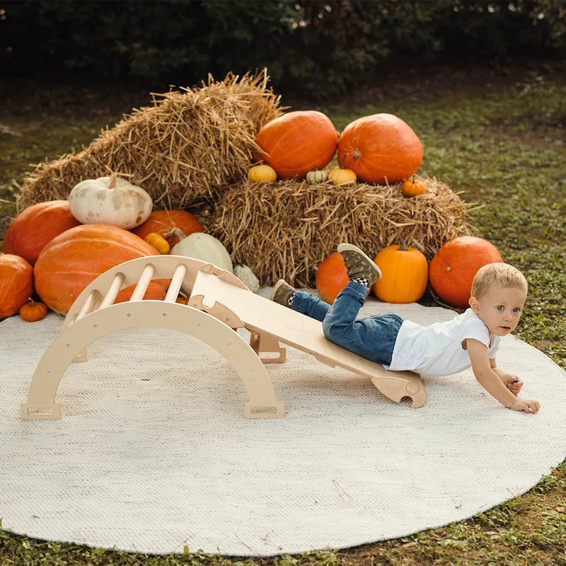 Arco Dondolo Montessori con Cuscino e Rampa