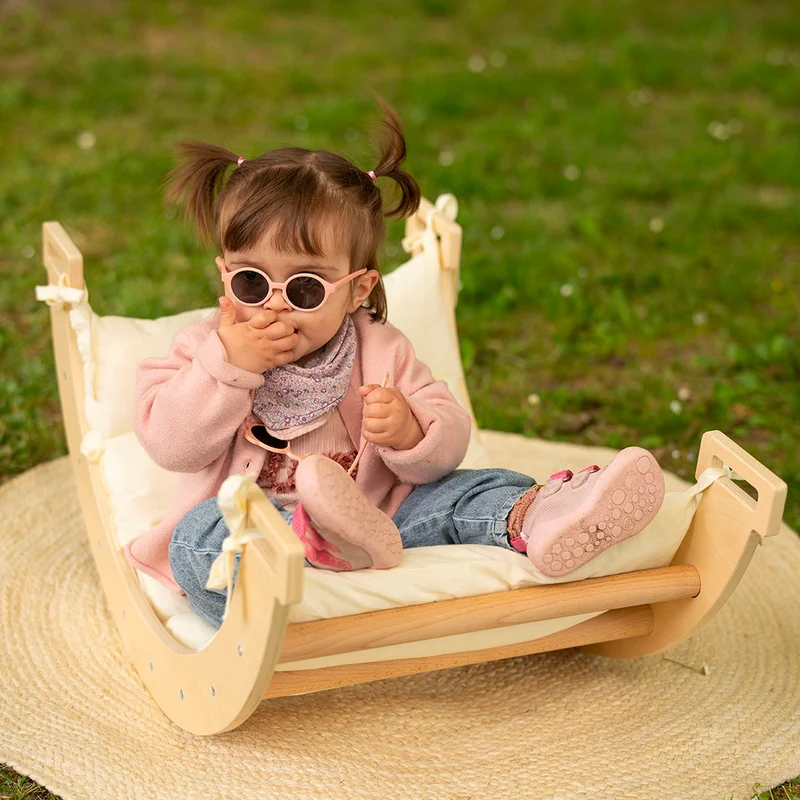 Arco Dondolo Montessori con Cuscino e Rampa