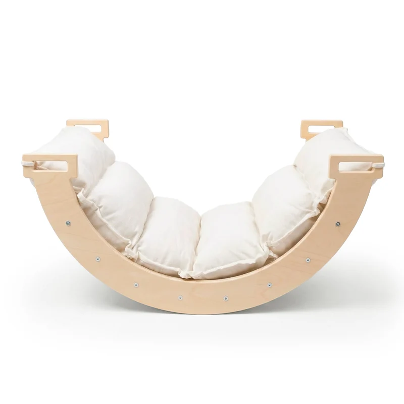 Arco Dondolo Montessori con Cuscino e Rampa