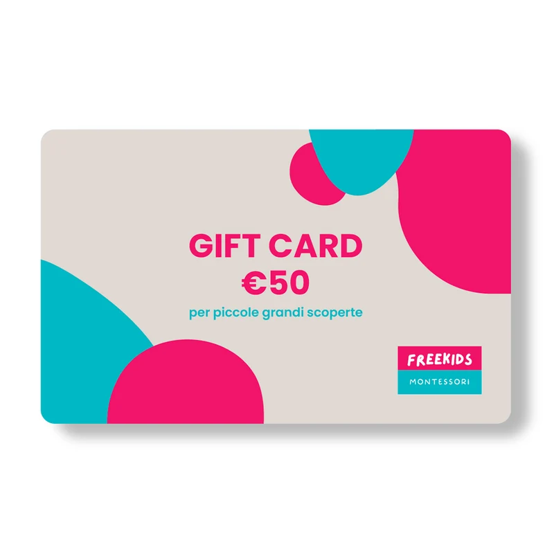 Gift Card FREEKIDS Montessori