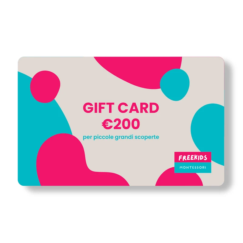 Gift Card FREEKIDS Montessori