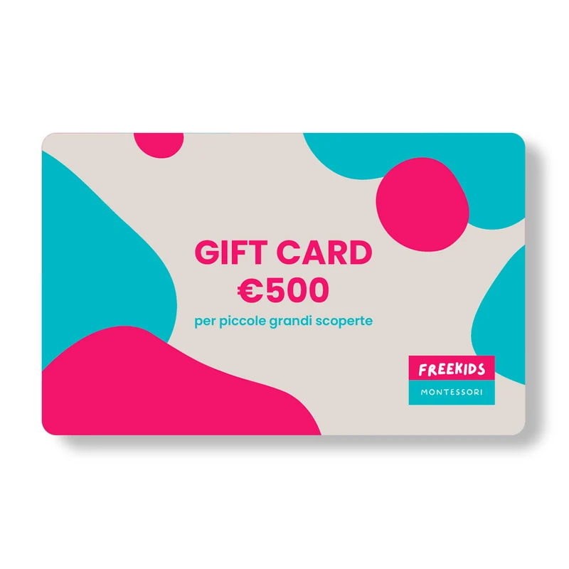 Gift Card FREEKIDS Montessori