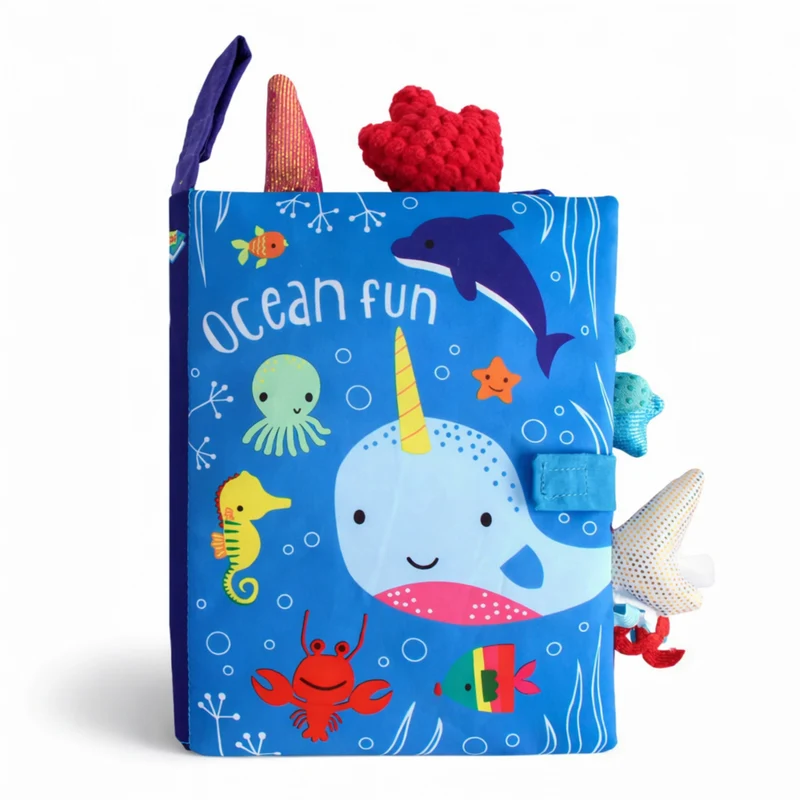 Libro Soft Book Sensoriale Animaletti
