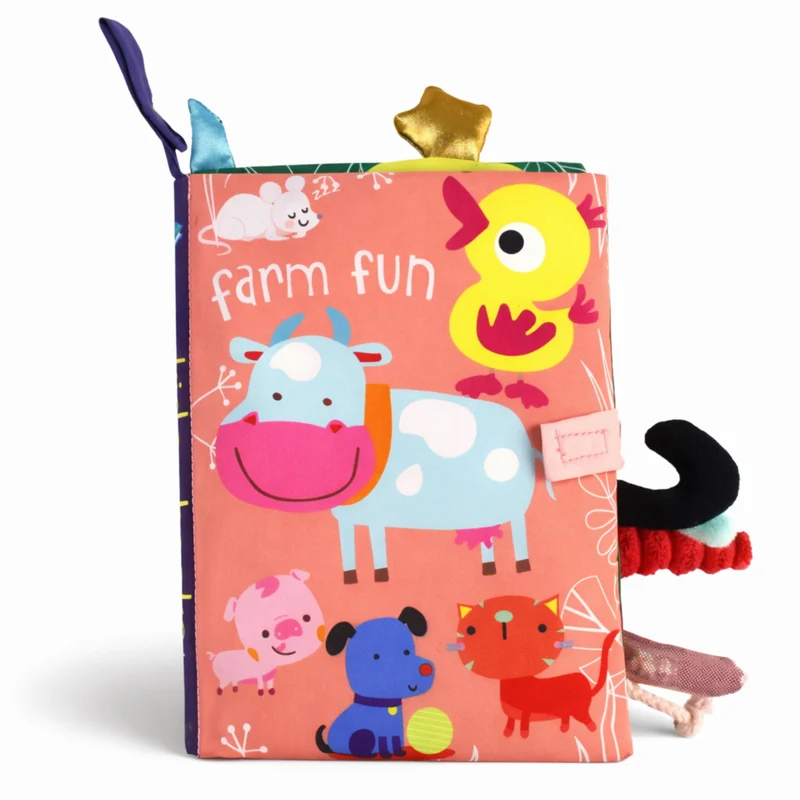 Libro Soft Book Sensoriale Animaletti