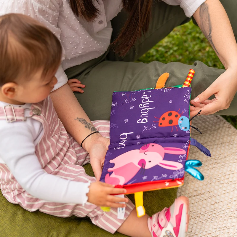 Libro Soft Book Sensoriale Animaletti