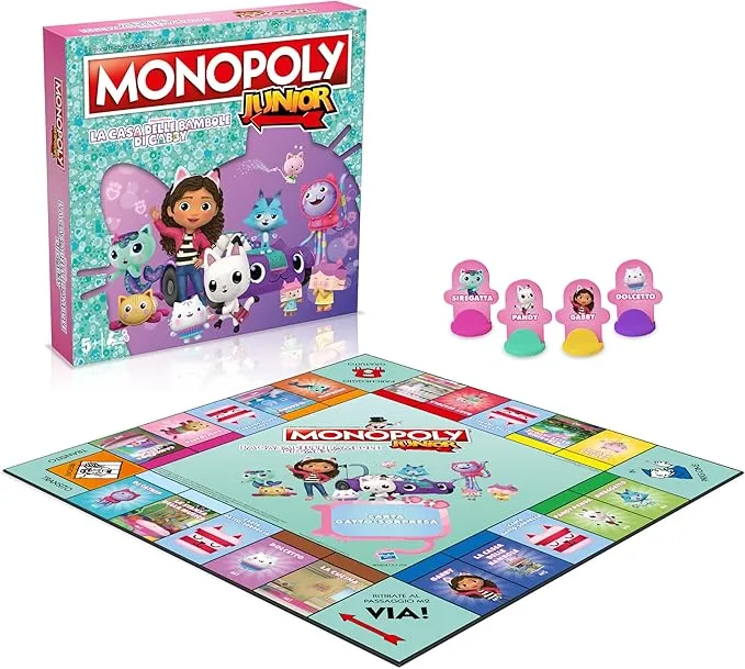 Monopoly Junior – Gabby’s Dollhouse